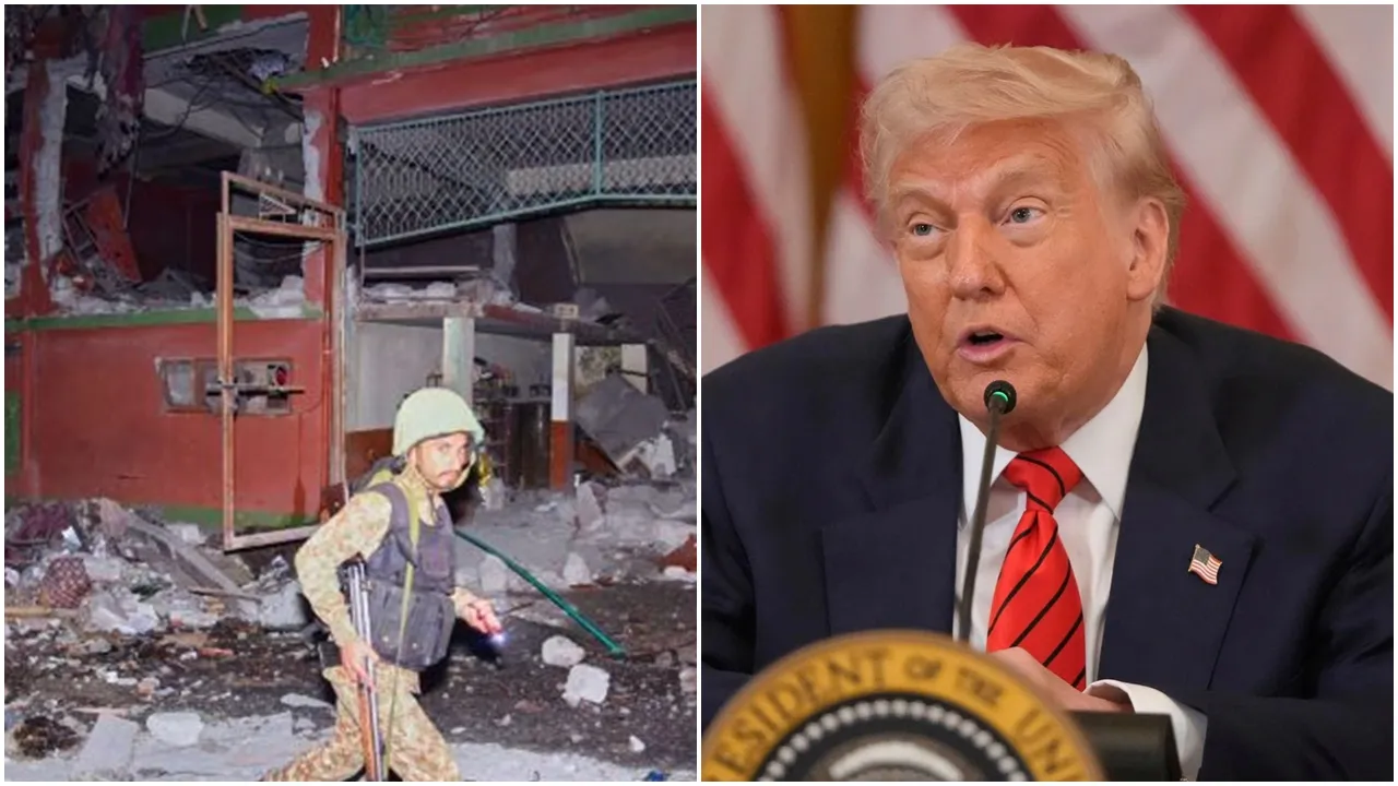 Trump On operation sindoor