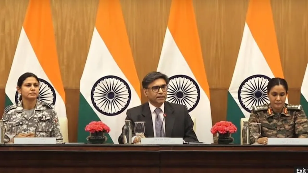 Operation Sindoor press briefing 