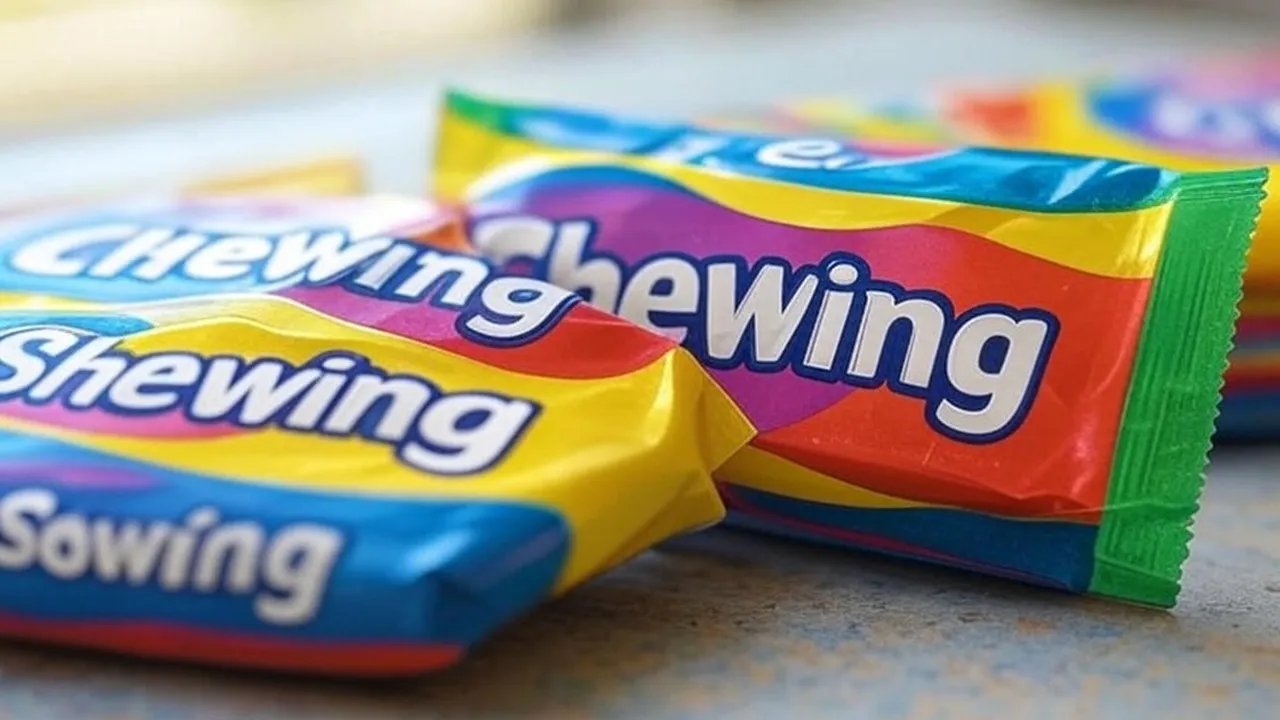 Chewing gum: চিউং গাম। 