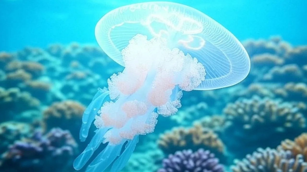 Box Jellyfish: বক্স জেলিফিশ।