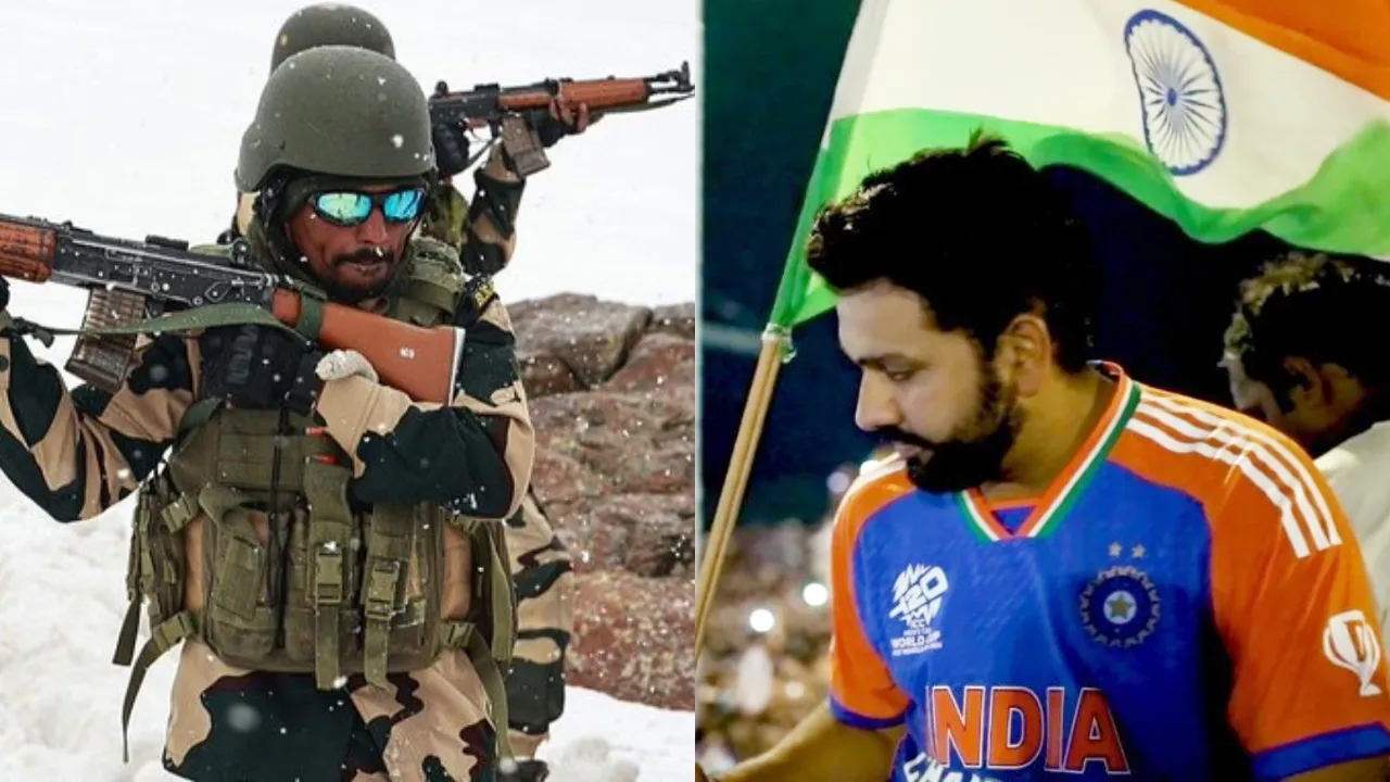 Rohit Sharma on Indian Army