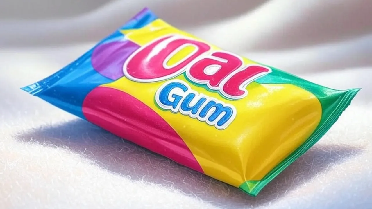 Chewing gum: চিউং গাম। 
