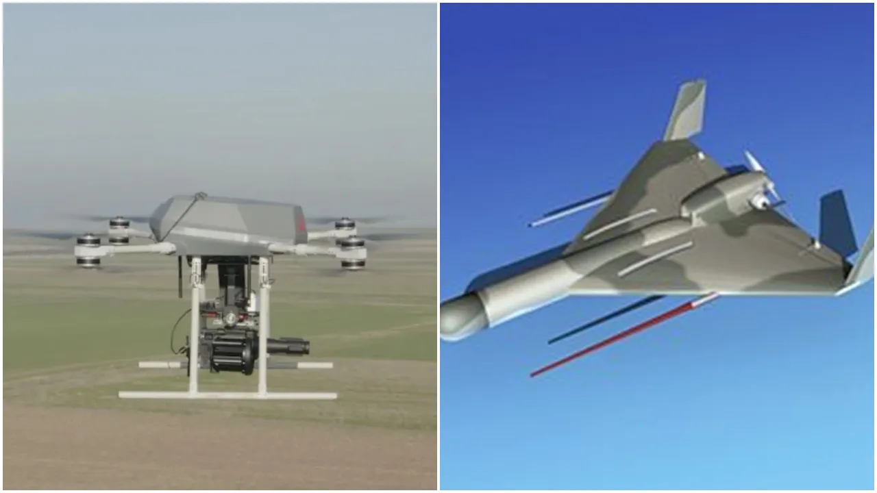 Turkish Songar drone VS Harop Drone