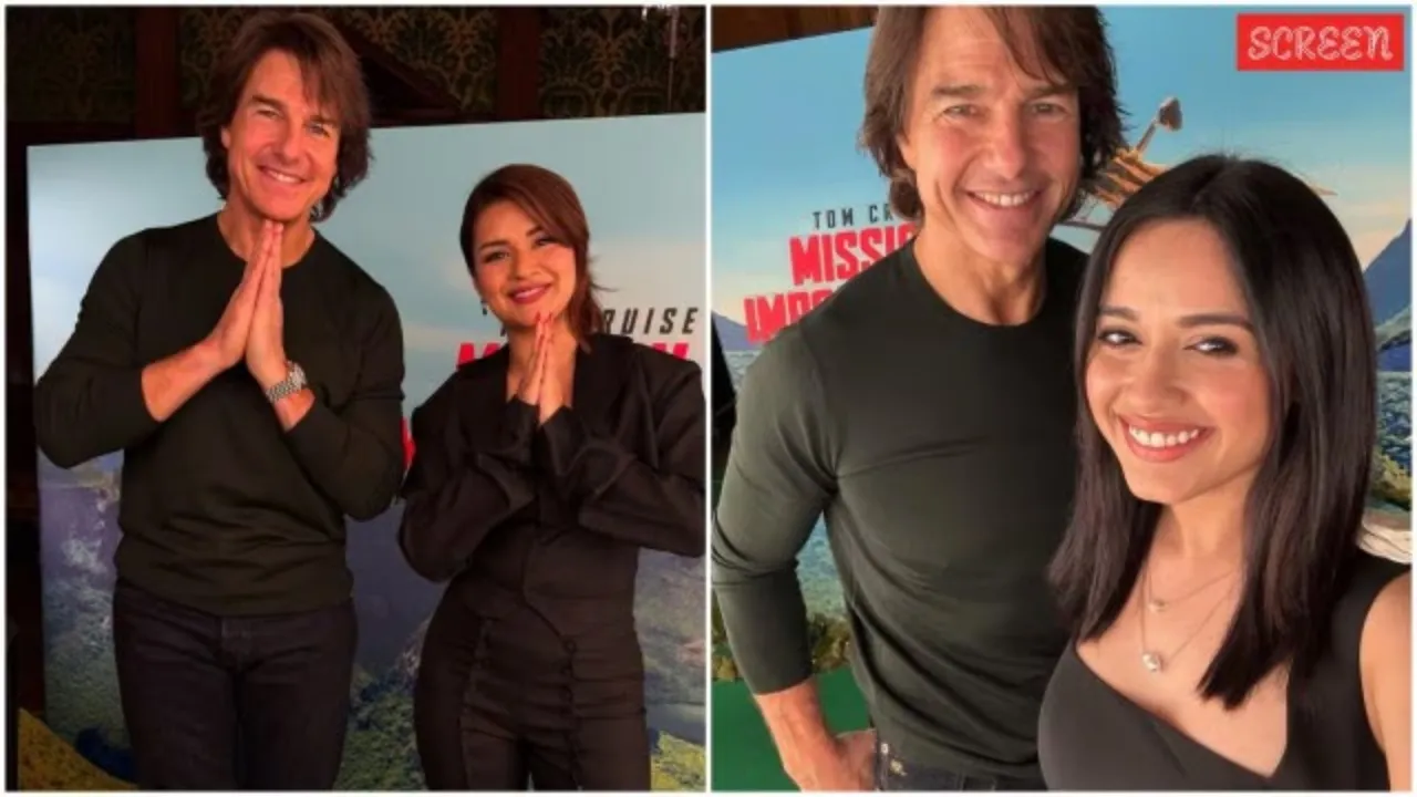 avneet with tom cruise 