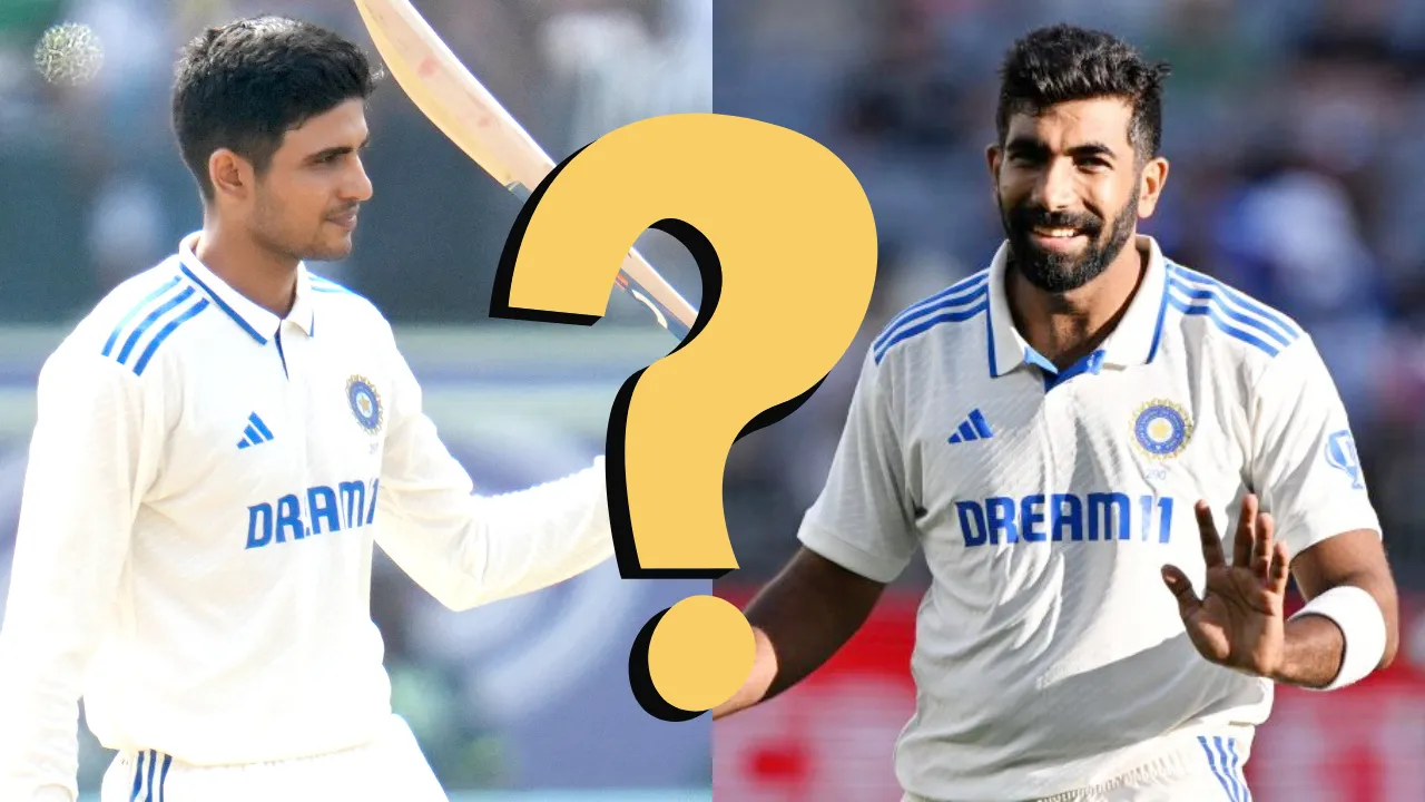 Shubman Gill and Jasprit Bumrah