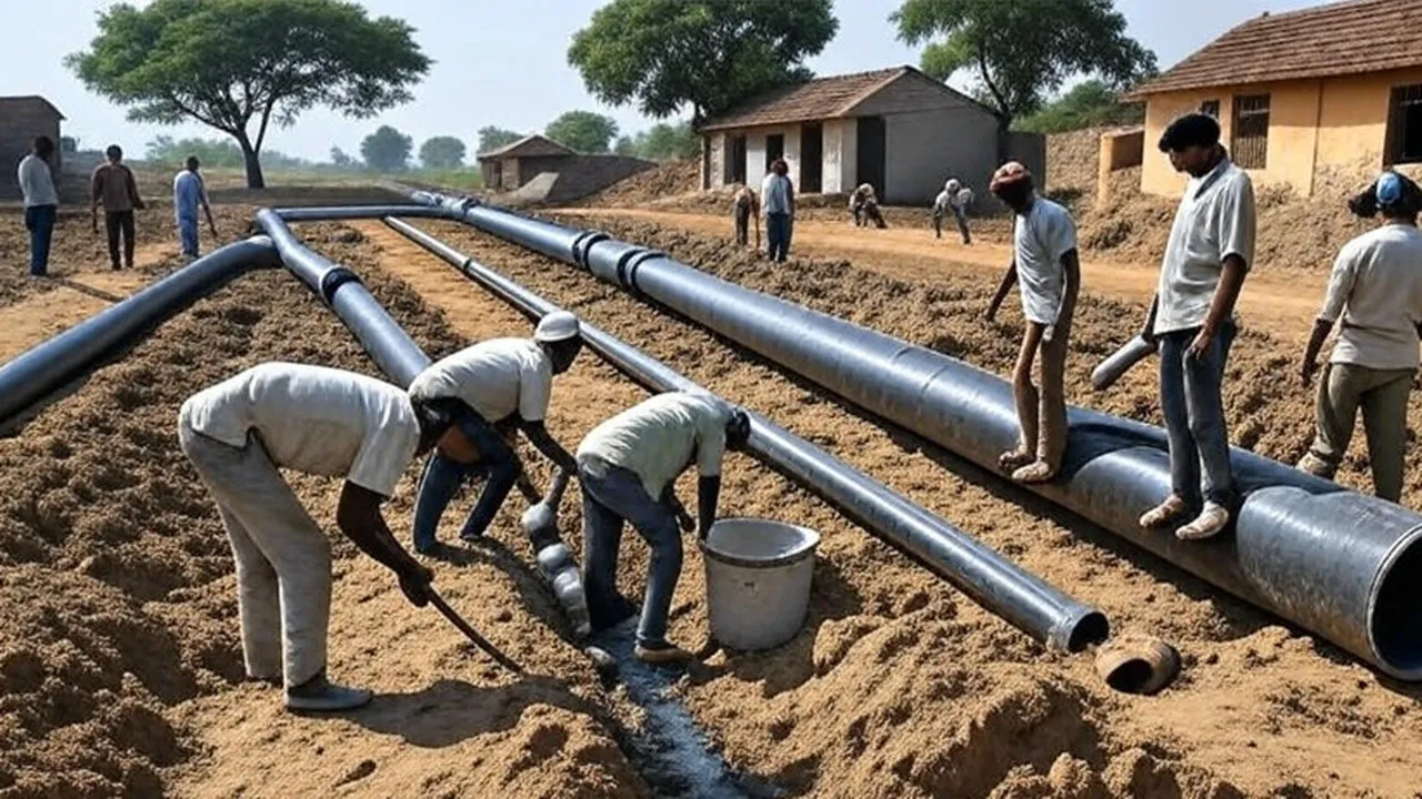 Jal-jeevan-mission: জল জীবন মিশন নিয়ে তদন্তে উঠে এল চাঞ্চল্যকর তথ্য।