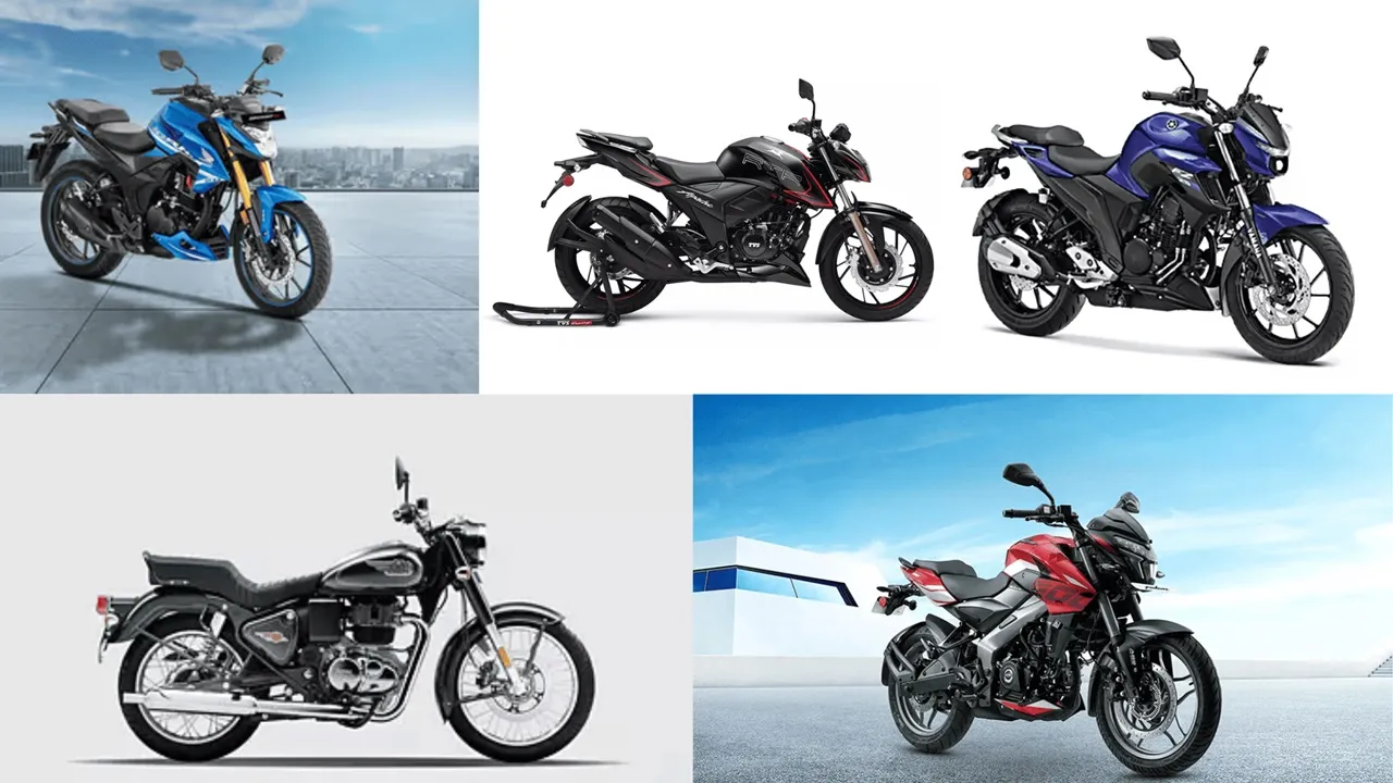 Top 5 bikes under 1 lakh