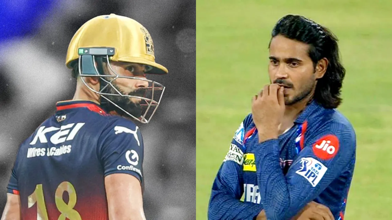 Virat Kohli and Digvesh Rathi