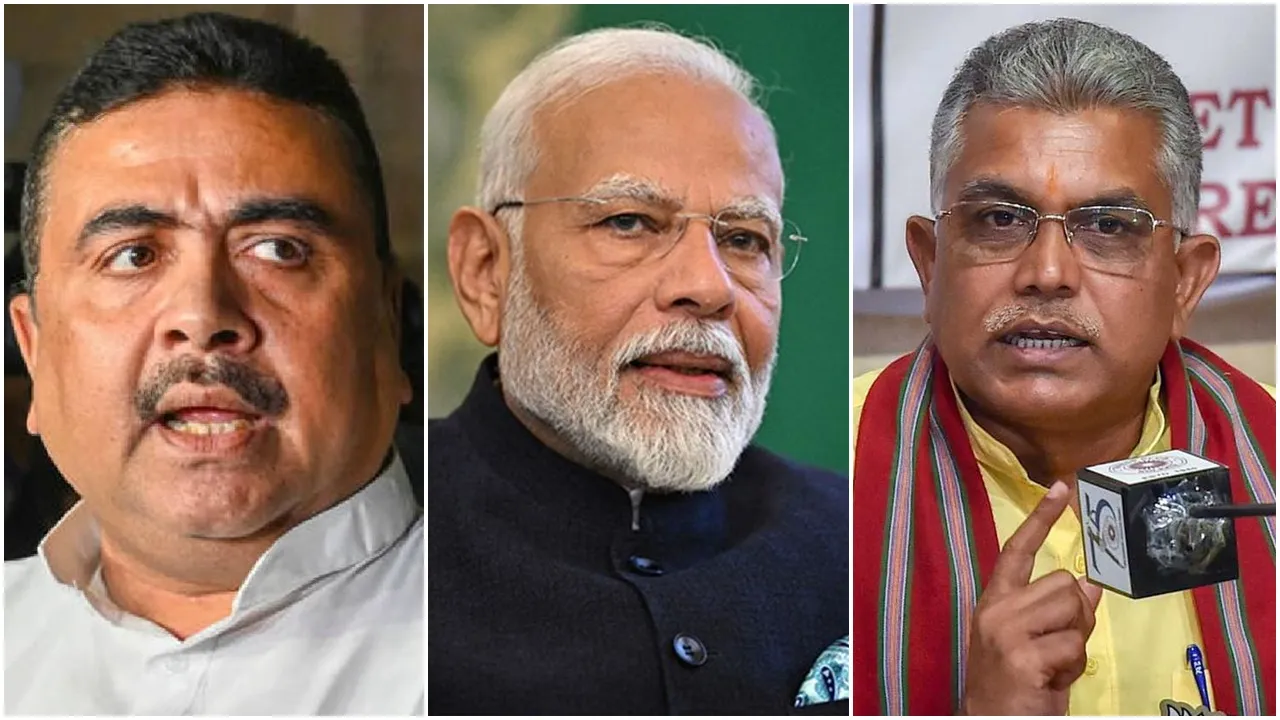 Pm Modi Rally Alipurduar, Suvendu Adhikari, Dilip Ghosh,west bengal news today,latest bengali news,bengali news today,bengali news,শুভেন্দু অধিকারী,দিলীপ ঘোষ, আজ পশ্চিমবঙ্গের খবর