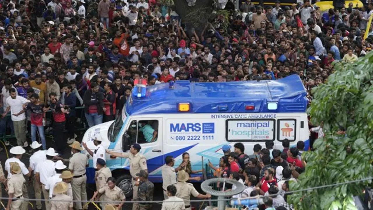 RCB victory parade stampede