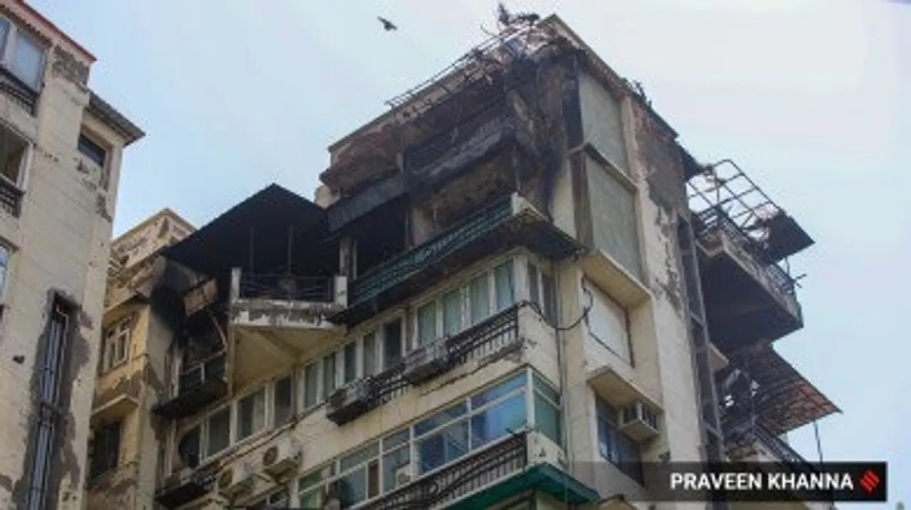 Delhi fire 