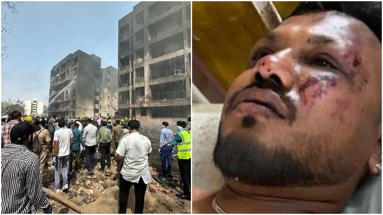 ahmedabad flight crash, ahmedabad airport, ahmedabad plane crash, ahmedabad airport newa, air india, air india flight crash, flight crash, Ahmedabad air plane news, air india news live,আহমেদাবাদে বিমান দুর্ঘটনা, এয়ার ইন্ডিয়ার বিমান বেঙে পড়ল, বিমান দুর্ঘটনা