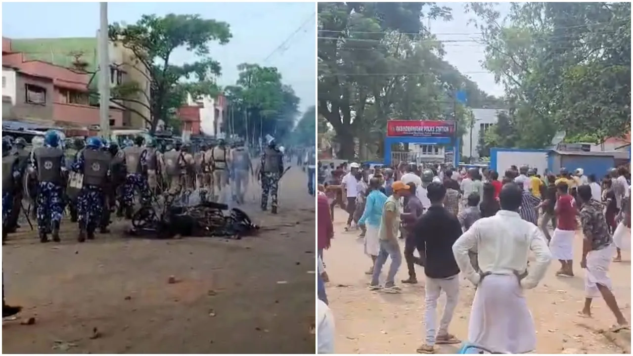 Maheshtala clash,  Rabindranagar IC transferred,  Maheshtala SDPO transferred  ,Police reshuffle after violence  ,Officer transfer after Maheshtala unrest  ,South 24 Parganas conflict,  Rabindranagar police station,  Administrative action post-clash,মহেশতলা সংঘর্ষ  ,রবীন্দ্রনগর থানার আইসি বদলি,  মহেশতলা এসডিপিও বদলি,  পুলিশ অফিসারের রদবদল,  সংঘর্ষের জেরে বদলি  ,দক্ষিণ ২৪ পরগনার অশান্তি,  রবীন্দ্রনগর থানা,  মহেশতলা রাজনৈতিক উত্তেজনা