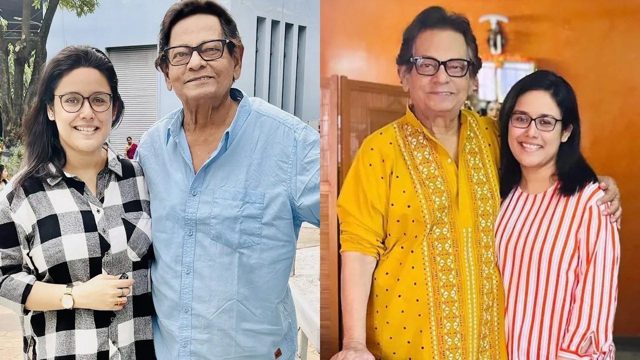 পিতৃদিবসে আবেগপ্রবণ প্রভাত কন্যা একতা