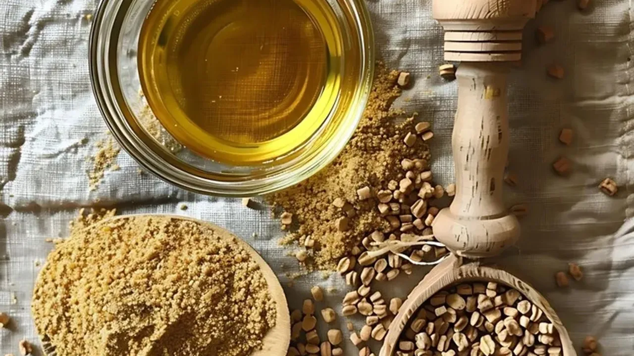 Fenugreek for hair color: মেথি দিয়ে চুলের রং। 