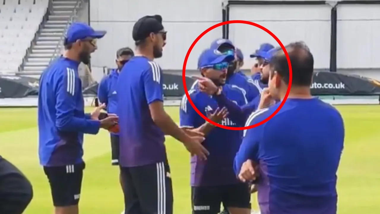 Indian Cricket Team Practice