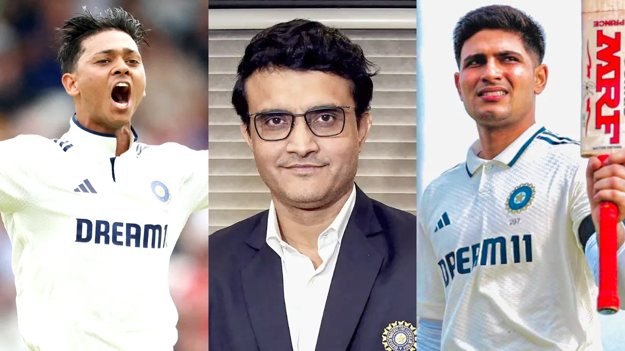 Sourav Ganguly lauds Yashasvi Jaiswal and Shubman Gill