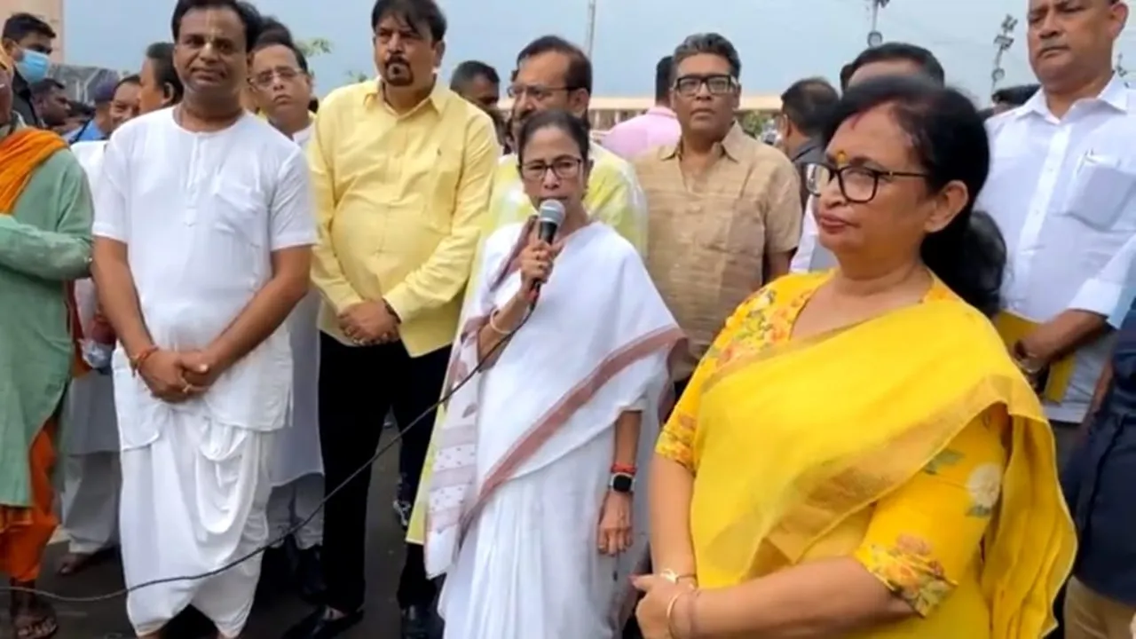 Digha Rath Yatra  ,Mamata Banerjee  ,Jagannath Temple Digha,  Rath Yatra 2025,  Rath Yatra inauguration,দিঘা রথযাত্রা,  মমতা বন্দ্যোপাধ্যায়,  জগন্নাথ মন্দির  ,রথযাত্রা ২০২৫,  রথযাত্রা সূচনা