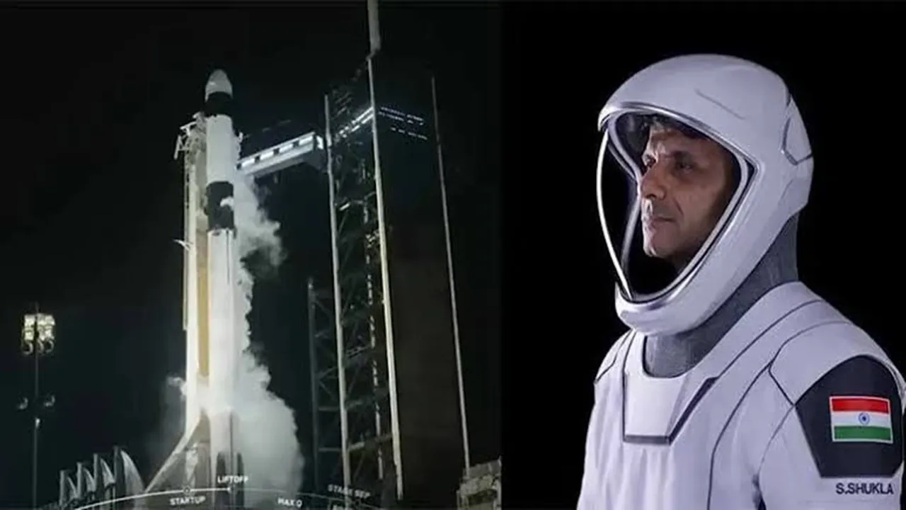 shubhanshus shukla , ব্রেকিং নিউজ,, শুভাংশু শুক্লা, Axiom-4, NASA, International Space Station, Shubhanshu Shukla Axiom 4, Axiom-4 Mission Launch First Visual,শুভাংশু শুক্ল, ইন্টারন্যাশনাল স্পেস স্টেশন