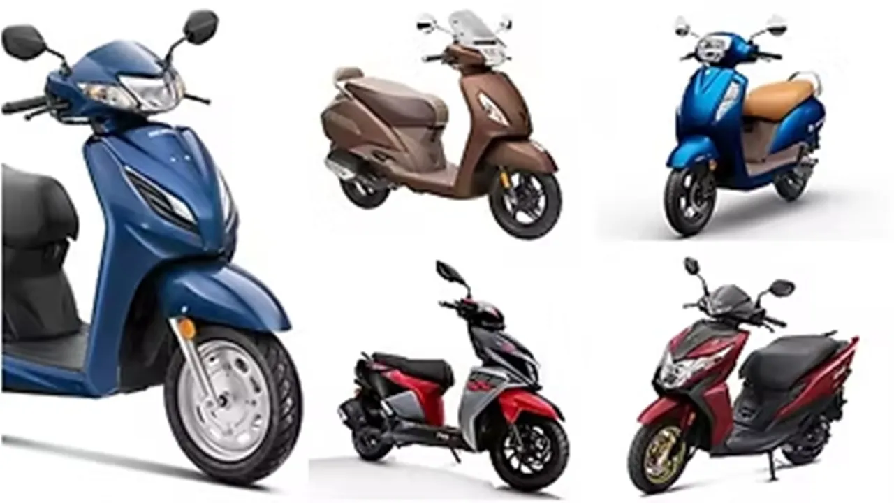 top selling scooters india, Honda Activa, Best Selling Scooter, TVS Jupiter, Suzuki Access, auto news in hindi, automobile news,