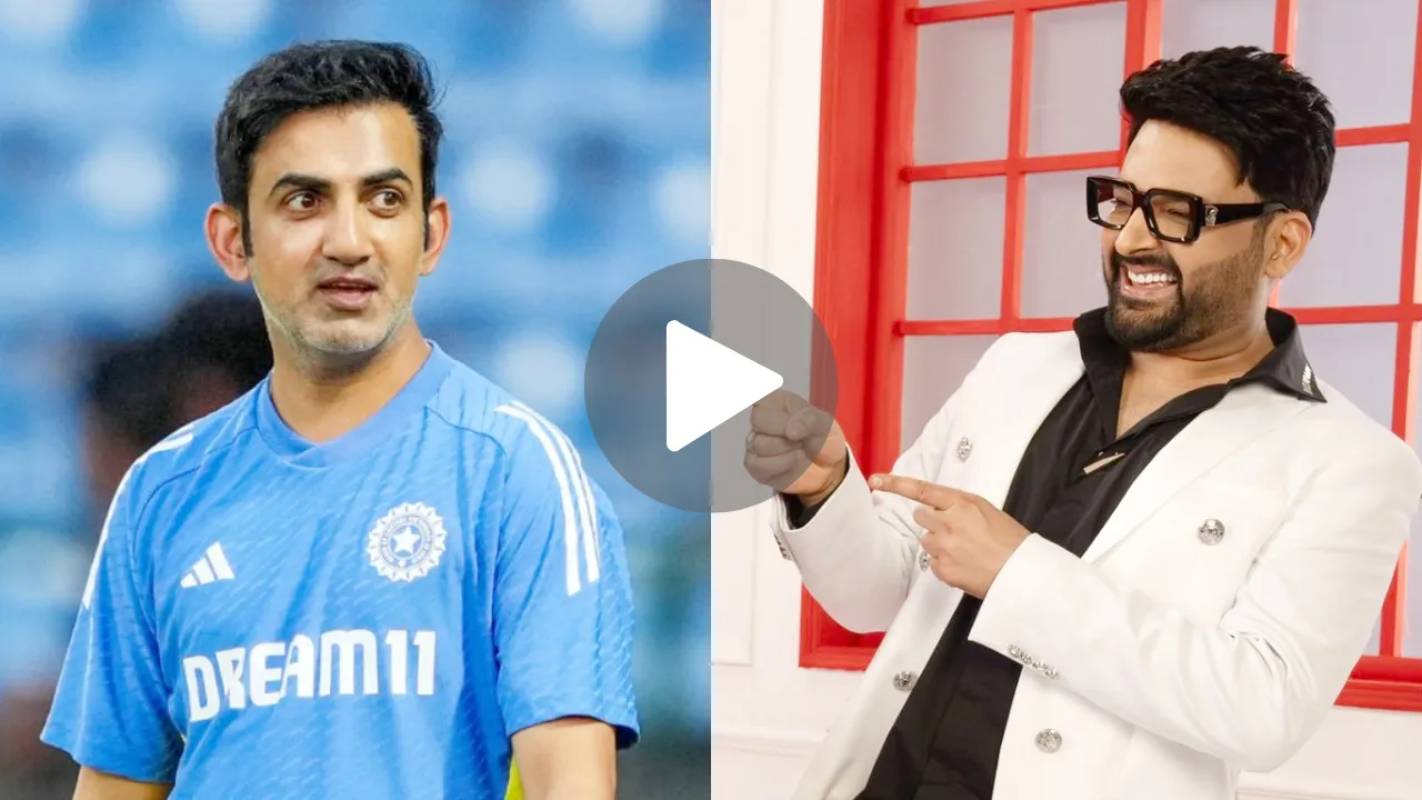 Gautam Gambhir and Kapil Sharma