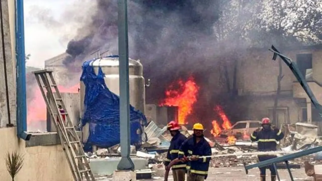Chemical Factory Blast