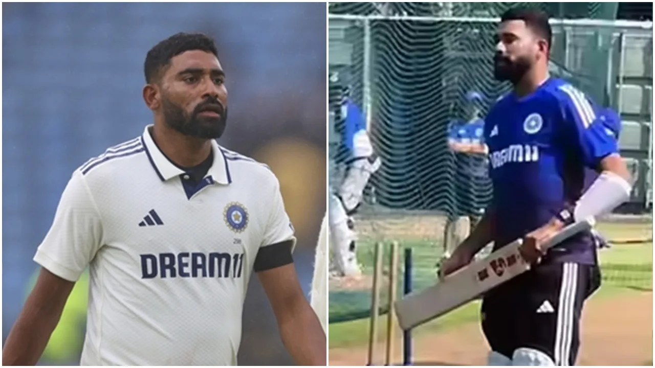 Mohammed Siraj India: অনুশীলনের মাঝেই পেসার মহম্মদ সিরাজের সঙ্গে ঘটে গেল এক বিচিত্র ঘটনা