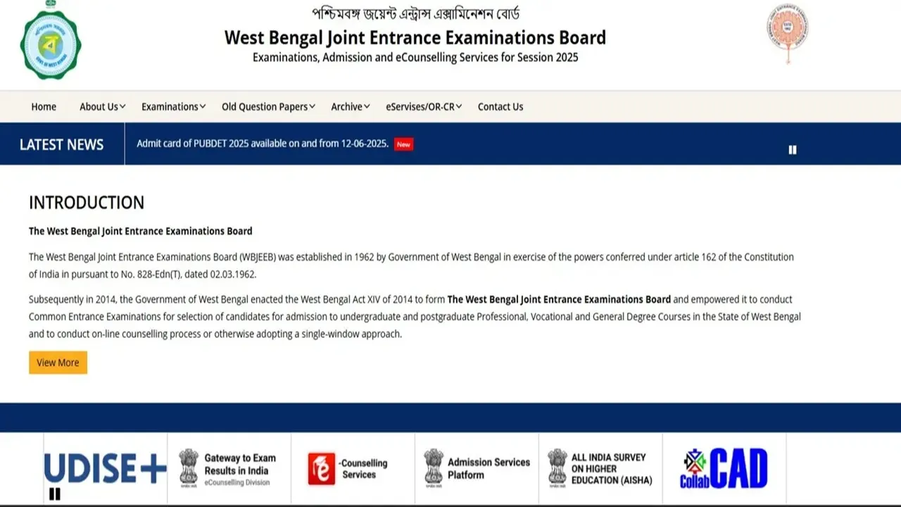 WBJEE Result 2025 Likely to Release Soon, WBJEE 2025 ফলাফল কবে  WBJEE Result 2025 লিংক  WBJEE স্কোরকার্ড ডাউনলোড  পশ্চিমবঙ্গ জয়েন্ট এন্ট্রান্স পরীক্ষা  wbjeeb.nic.in রেজাল্ট  WBJEE অফিসিয়াল রেজাল্ট আপডেট