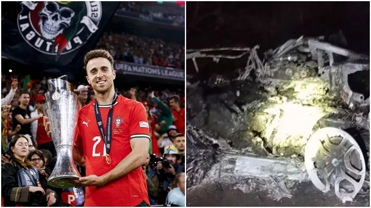 Diogo Jota Car Crash: হাইওয়েতে গাড়ি ছিটকে গিয়ে আগুন ধরে যায়, মুহূর্তেই ঝলসে মৃত্যু হয় জোতা এবং তাঁর ভাইয়ের
