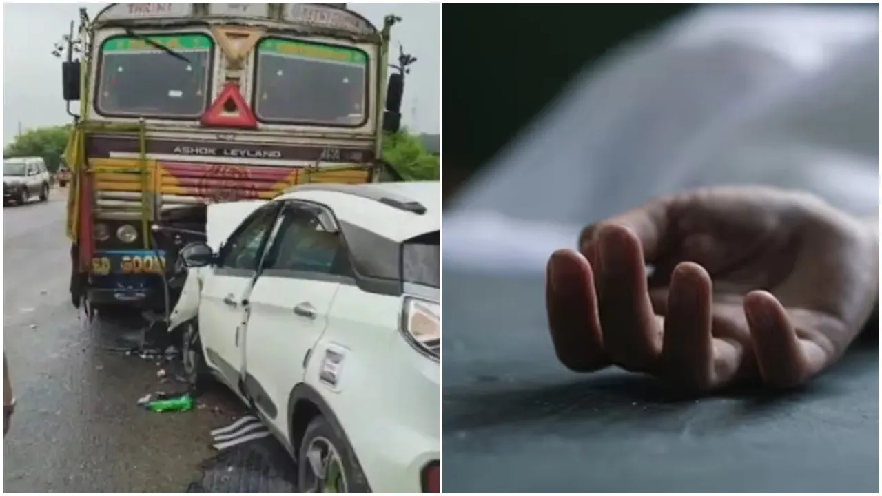 "Nayagarh road accident,Raj Kishore Sahu and Minakshi Sahu,National Highway 57 accident,Nuapada tragedy,Gania Nayagarh mourning"
