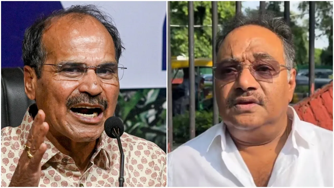 Adhir Chowdhury reaction Samik Bhattacharya Muslim remarks  ,Adhir Chowdhury jibe over BJP Muslim comments  ,Adhir Chowdhury mocks Samik's statement on Muslims,  Adhir Chowdhury criticises Muslim comment Samik Bhattacharya,অধীর চৌধুরী শমীক মুসলিম মন্তব্যে কটাক্ষ  ,শমীক মুসলিমদের নিয়ে অধীরের প্রতিক্রিয়া,  শমীক ভট্টাচার্যের মুসলিম বক্তব্যে অধীরের জবাব,  তৃণমূল অধীর শমীক মন্তব্য ট্রোল