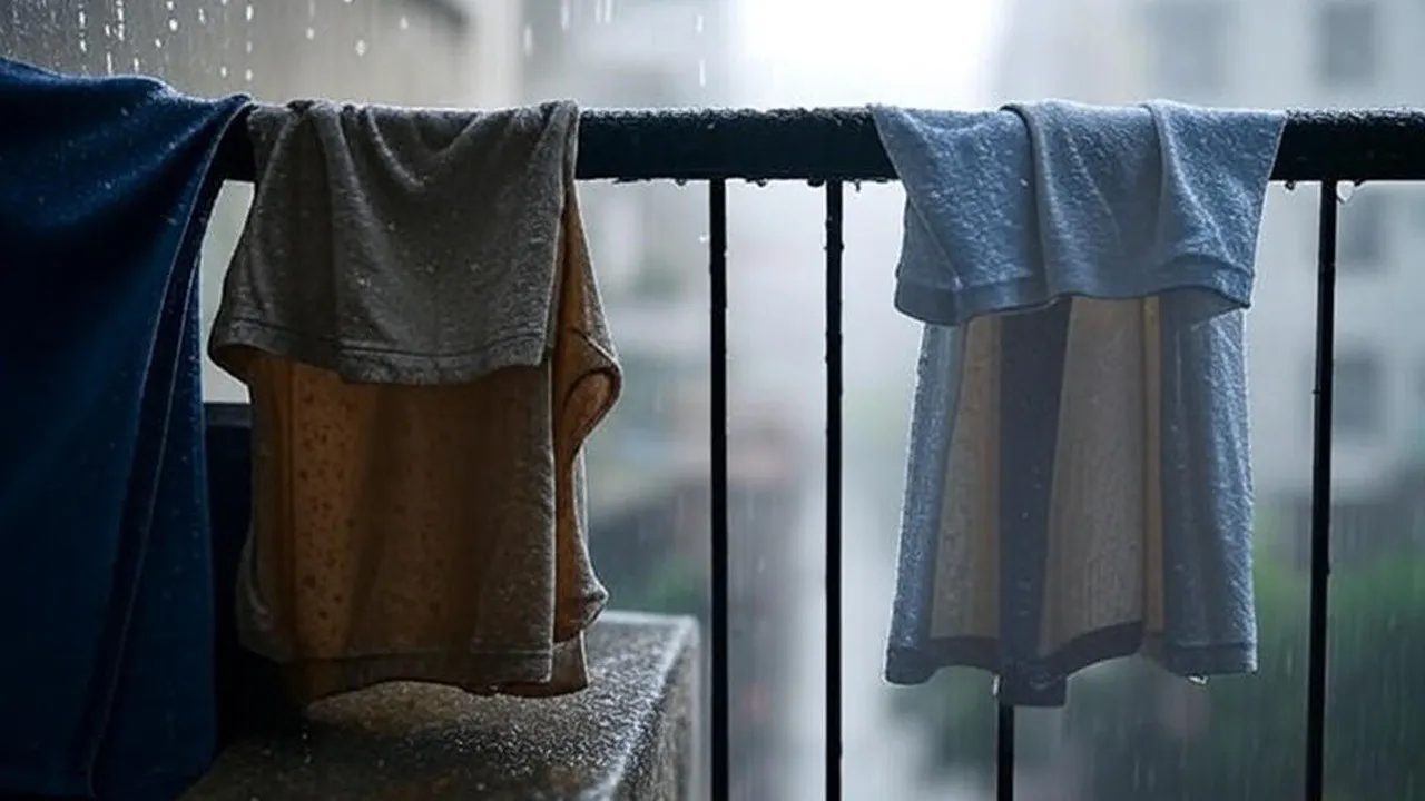Dry Clothes During Rain