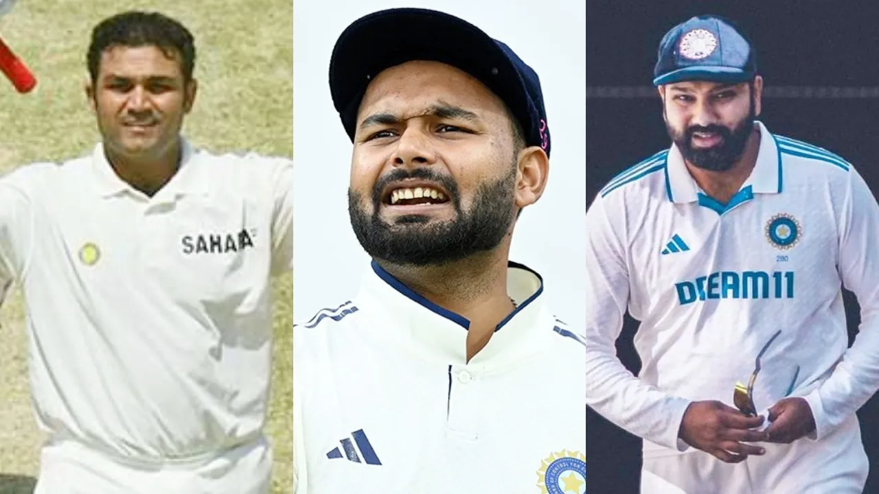 Rishabh Pant Most Test Sixes Record