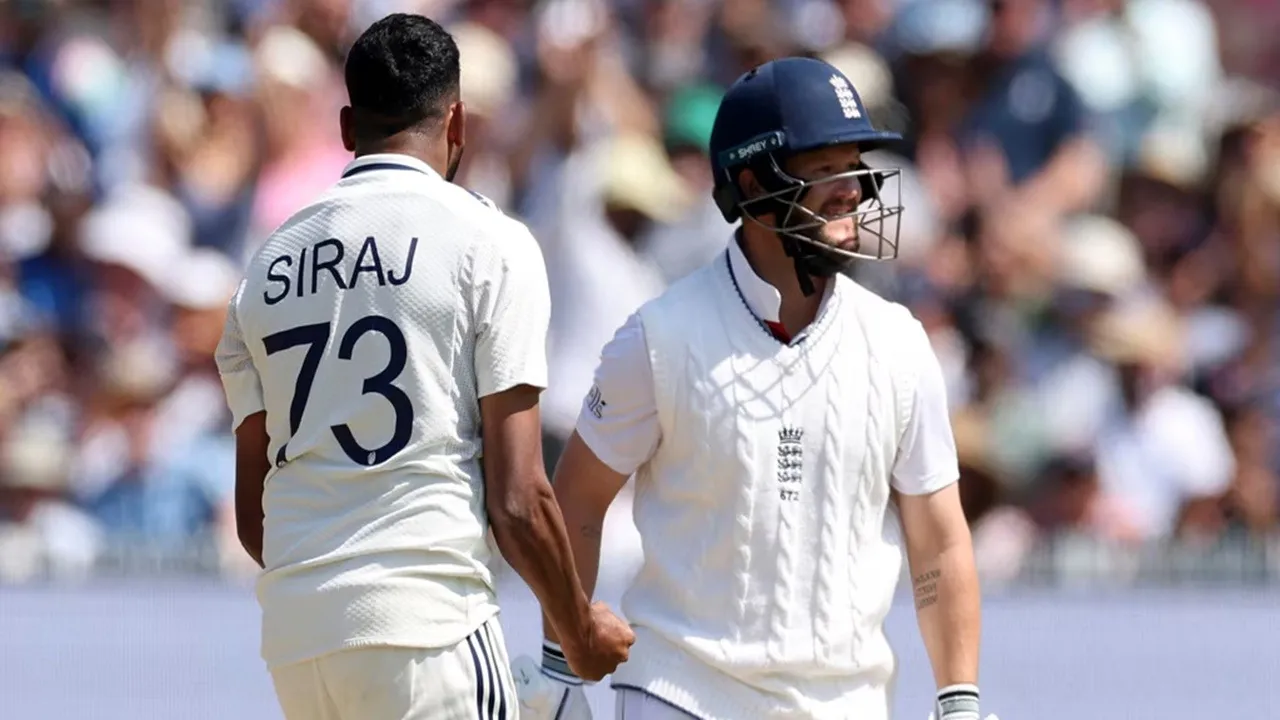 Siraj vs Duckett: মাঠেই সিরাজের সঙ্গে ডাকেটের ধাক্কাধাক্কি