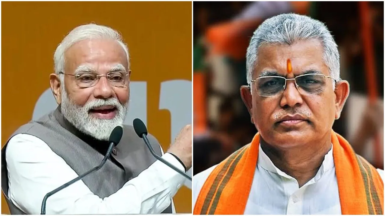 Dilip Ghosh invited to PM Modi’s rally