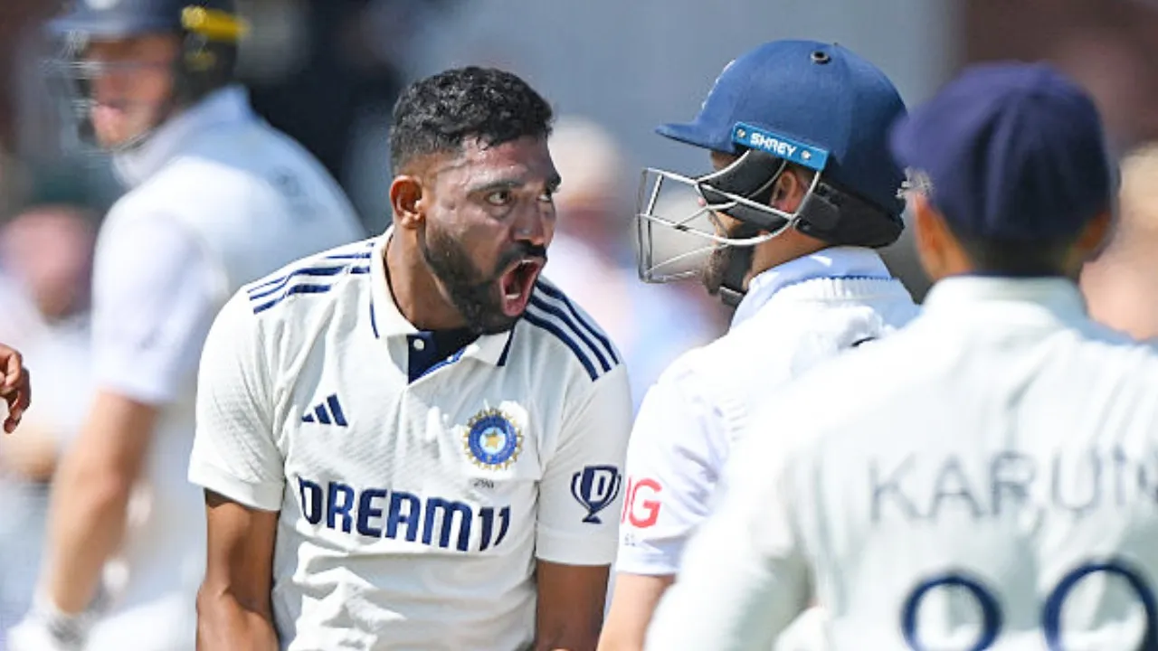 Mohammed Siraj Punishment