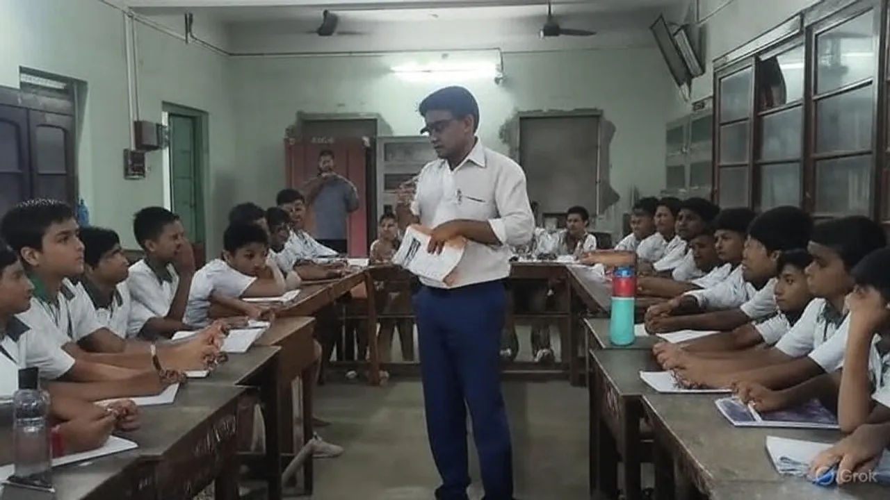 Malda news, school, no backbenches in school, backbencher, bengali news today, west bengal news today, মালদার খবর, এই স্কুলে নেই কোন পিছনের বেঞ্চ, ব্যাক বেঞ্চার