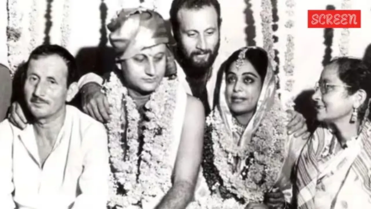 Anupam-Kher-Kirron-Kher-wedding-day