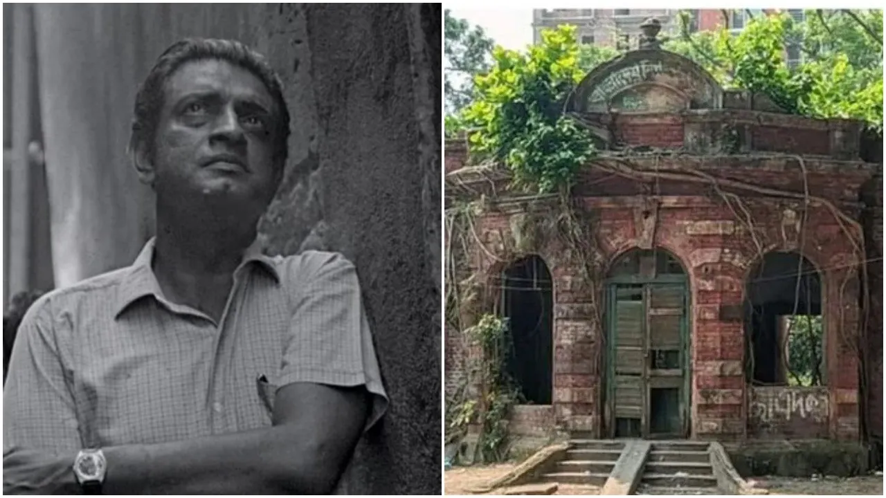 সত্যজিৎ রায় পৈতৃক ভিটে  Satyajit Ray ancestral home  ময়মনসিংহ সত্যজিৎ রায় বাড়ি  মমতা বন্দ্যোপাধ্যায় বাংলাদেশ অনুরোধ  Upendrakishore Ray Chowdhury house  Bangladesh heritage house demolition  ময়মনসিংহ শিশু একাডেমি বিতর্ক  সত্যজিৎ রায় বাড়ি ভাঙা  Mamata writes to PM Modi  Bangladesh Satyajit Ray home news