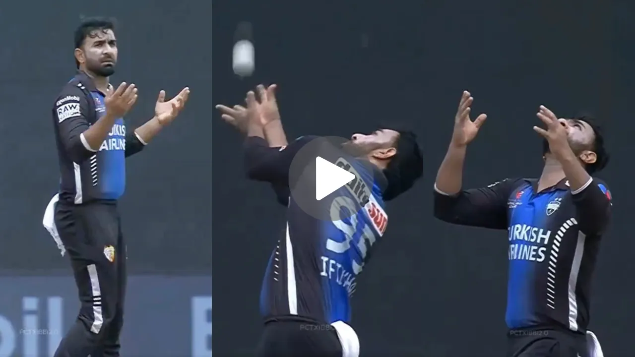 Iftikhar Ahmed catch drop