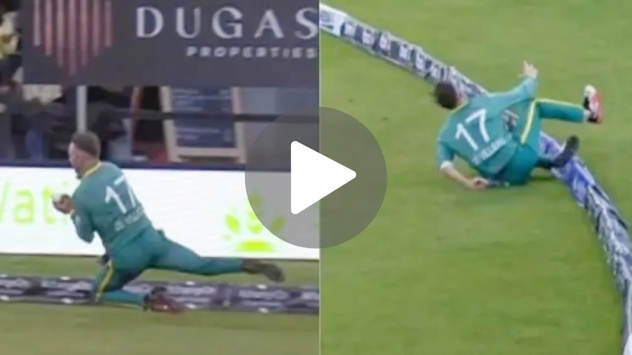 AB de Villiers Fielding Video
