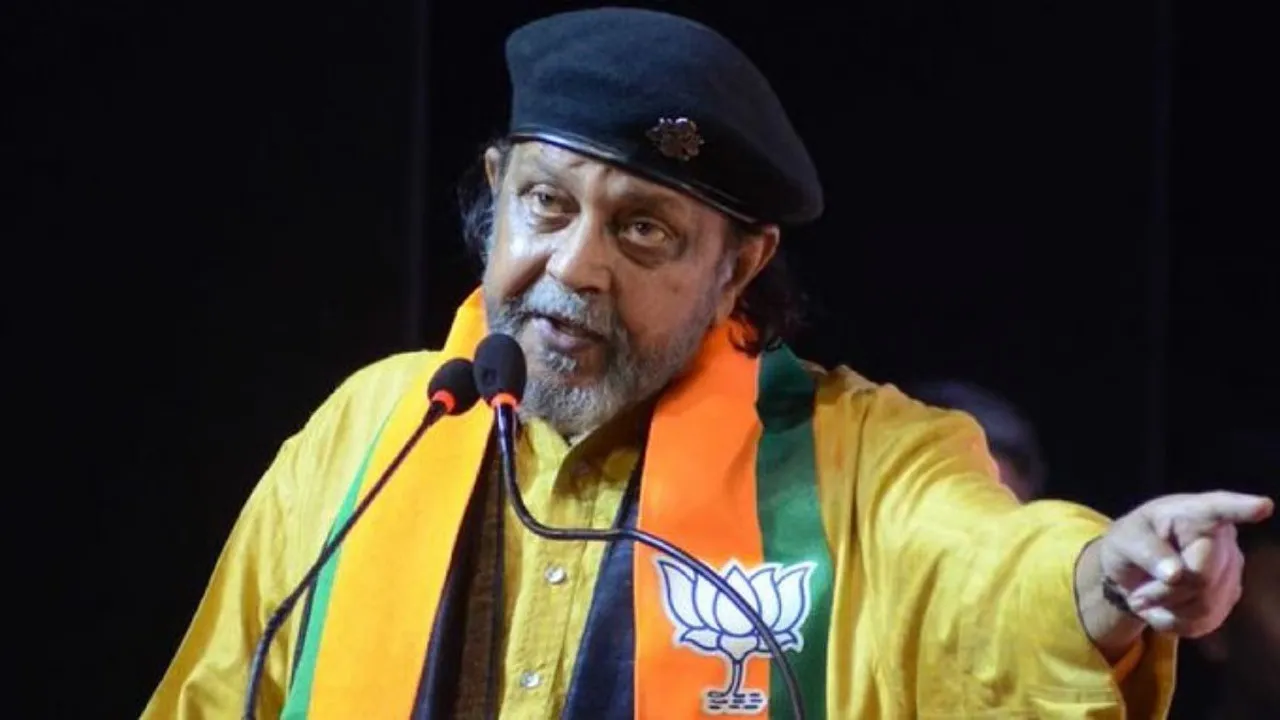 মিঠুন চক্রবর্তী হুঙ্কার, Mithun Chakraborty warning তৃণমূল বিধানসভা নির্বাচন ২০২৬, TMC Assembly Election 2026, ভোটার তালিকা সংশোধন বিতর্ক	Voter list revision controversy, বাঙালি বিদ্বেষ ইস্যু	Anti-Bengali sentiment issue, তৃণমূল বনাম বিজেপি দ্বন্দ্ব, TMC vs BJP conflict, অসম হরিয়ানা ওডিশা বাঙালি হেনস্থা, Bengali harassment in Assam, Haryana, Odisha, মমতা বন্দ্যোপাধ্যায় ২১ জুলাই ভাষণ, Mamata Banerjee 21 July speech, বিজেপির তৃণমূলকে আক্রমণ, BJP slams TMC, মুর্শিদাবাদ রাজনৈতিক হিংসা, Murshidabad political violence বাংলায় অবৈধ অনুপ্রবেশ বিতর্ক, Illegal infiltration in Bengal, বাংলাদেশি অনুপ্রবেশকারী প্রসঙ্গ, Bangladeshi infiltrator reference, নির্বাচন কমিশন ও তৃণমূল অভিযোগ, Election Commission and TMC allegations, মিঠুন চক্রবর্তীর বক্তব্য, Mithun Chakraborty's statement, বাংলা বনাম কেন্দ্রীয় রাজনীতি, Bengal vs Central politics, পরিযায়ী বাঙালি কর্মী	, Migrant Bengali workers, ব্যাঙ্গালুরুতে মিঠুনের হোটেল, Mithun's hotel in Bengaluru তৃণমূলে