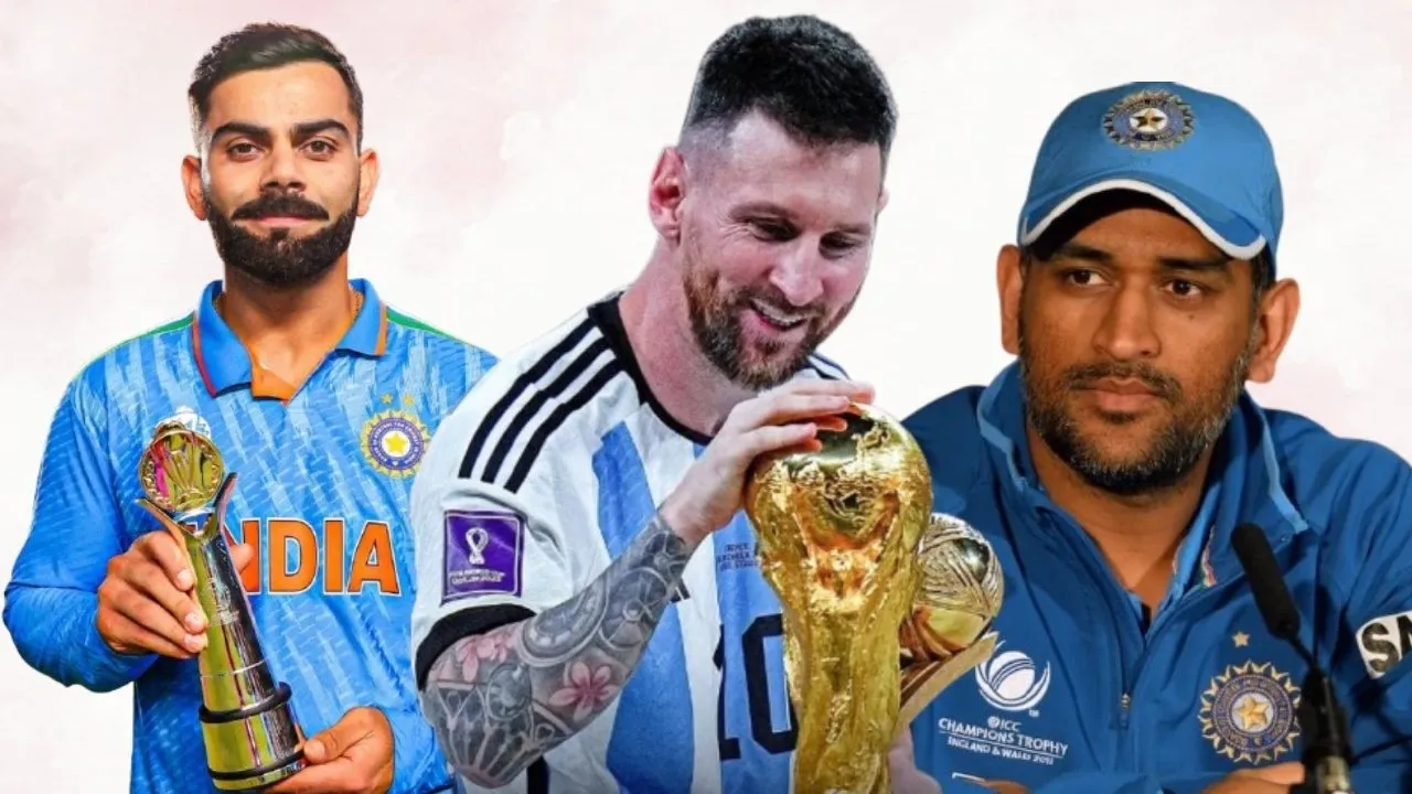 Messi vs Kohli-Dhoni: কোহলি-ধোনিদের সঙ্গে ক্রিকেট খেলবেন মেসি