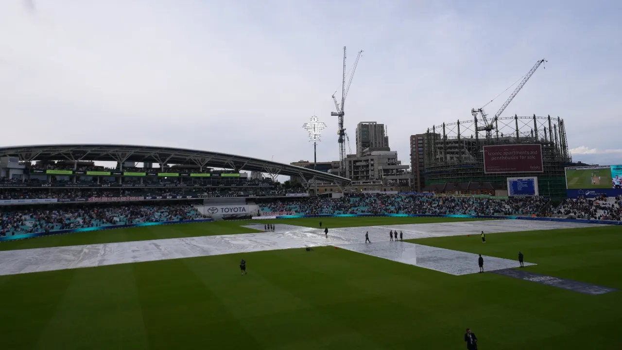 Oval Test Rain Update