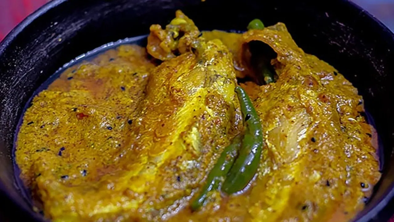 Potato pabda fish recipe 4