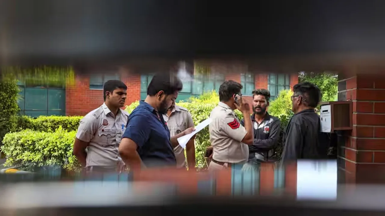 Delhi school bomb threat