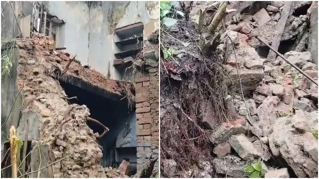 Jaynagar old house collapse,  300-year-old house collapsed,  Continuous rainfall West Bengal  ,Heavy rain damages heritage house,  Jaynagar rain accident  ,Old building collapse Bengal,  Monsoon destruction West Bengal  ,Rainfall house collapse Kolkata suburb,  Heritage property collapse Jaynagar,  West Bengal rain damages,জয়নগর পুরনো বাড়ি ভেঙে পড়া,  ৩০০ বছরের পুরনো বাড়ি ধস,  লাগাতার বৃষ্টি পশ্চিমবঙ্গ  ,ভারী বৃষ্টিতে বাড়ি ভাঙল , জয়নগরে দুর্ঘটনা,  পুরনো বাড়ি ধস জয়নগর,  বর্ষায় বাড়ি ভাঙন,  জয়নগরের ঐতিহ্যবাহী বাড়ি ভাঙল,  পশ্চিমবঙ্গে বৃষ্টির ক্ষতি,  লাগাতার বৃষ্টিতে দুর্ঘটনা