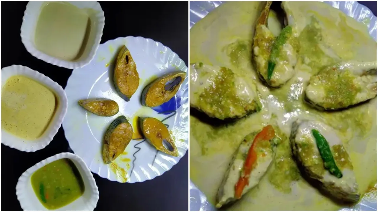 Steamed Hilsa Recipe 2