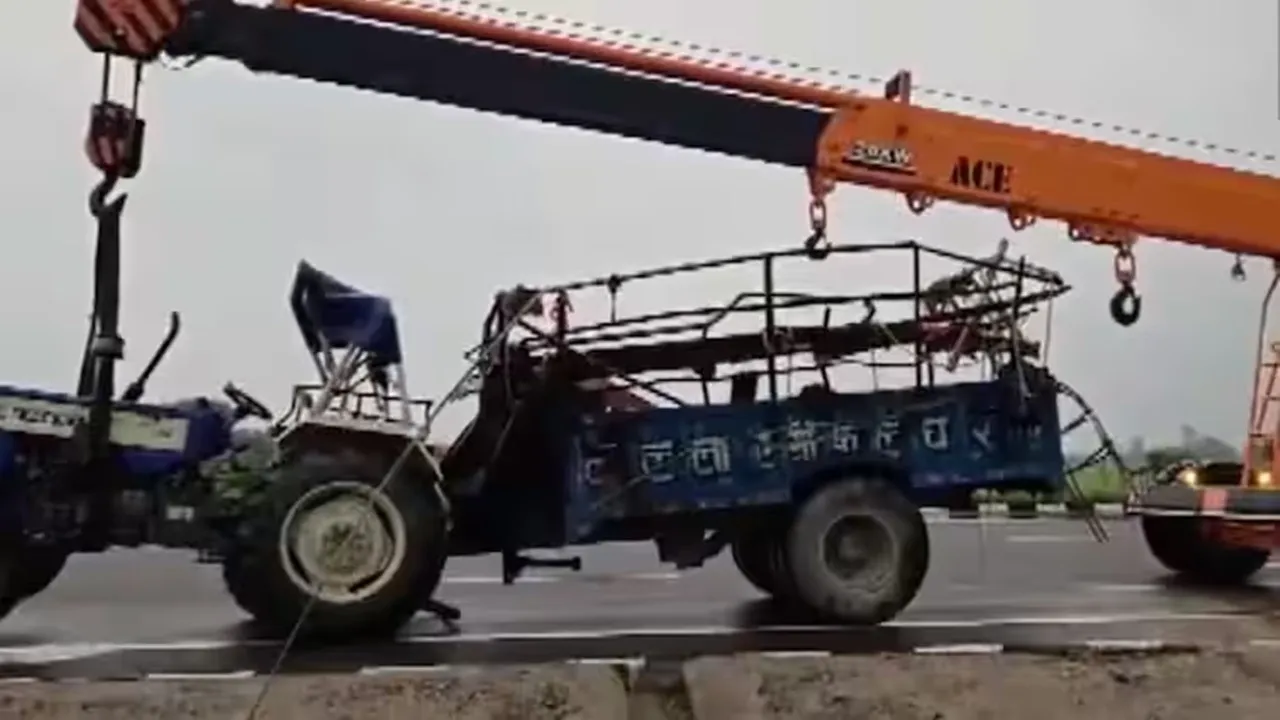 Accident, bulandshahr road