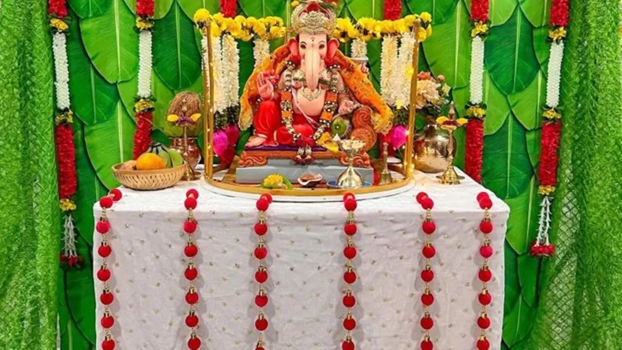 Ganesh Chaturthi Decoration Ideas 3